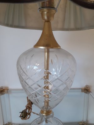 antique crystal table lamps