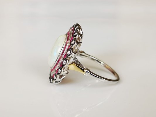 art deco opal
