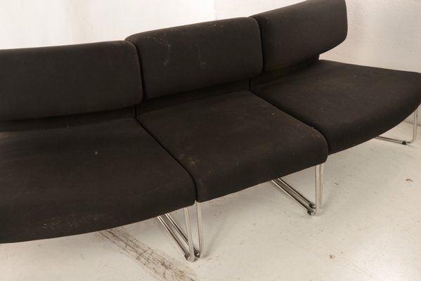 Modulares Halbkreis Sofa Italien 1960er 3er Set Bei Pamono Kaufen
