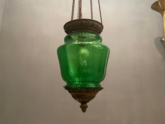 Antique Liberty Style Green Glass Bronze Pendant Lamp 1920s For At Pamono - Green Glass Lamp Antique Antique Liberty Style Green Glass Bronze Pendant Lamp 1920s For At Pamono - Green Glass Lamp Antique
