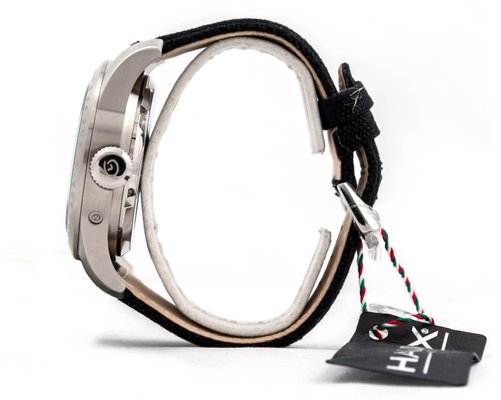Orologio automatico con freccia rossa in acciaio inossidabile di Haurex,  Italia in vendita su Pamono