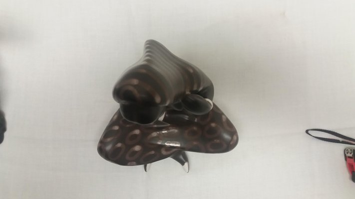 Mid-Century Sculpture of a Nude Woman by Jitka Forejtova, 1960s