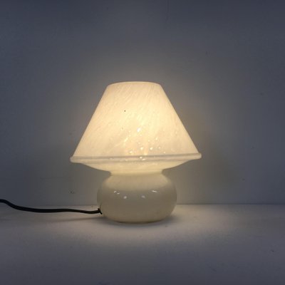 mushroom table lamp vintage