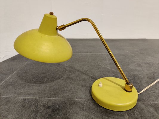 Mid Century Yellow Table Lamp For, Large Yellow Table Lamp