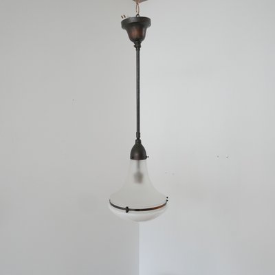 Bauhaus Pendant Lamp by Peter Behrens for Siemens, 1920s for sale
