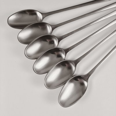 Soup Spoons 2 SCALLOPED Dansk Designs Ltd Indonesia Stainless 