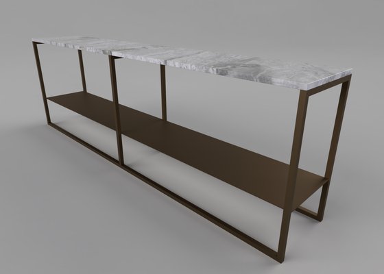 long slim console table