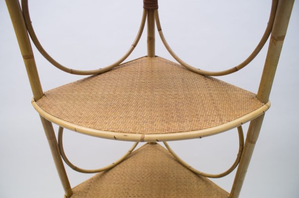 Bamboo And Wicker Corner Shelf Italy 1950s For At Pamono - Corner Shelf Bamboo Bamboo And Wicker Corner Shelf Italy 1950s For At Pamono - Corner Shelf Bamboo