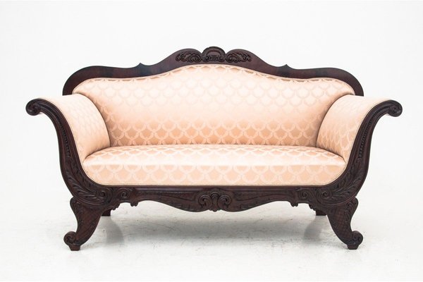 Antique Chippendale Style Sofa 1850s, Styles Of Antique Sofas