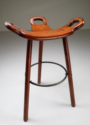 Marbella Barstools by Sergio Rodrigues for Confonorm, Spain, 1970s, Set of 18 Marbella Barstools by Sergio Rodrigues for Confonorm, Spain, 1970s, Set of 18