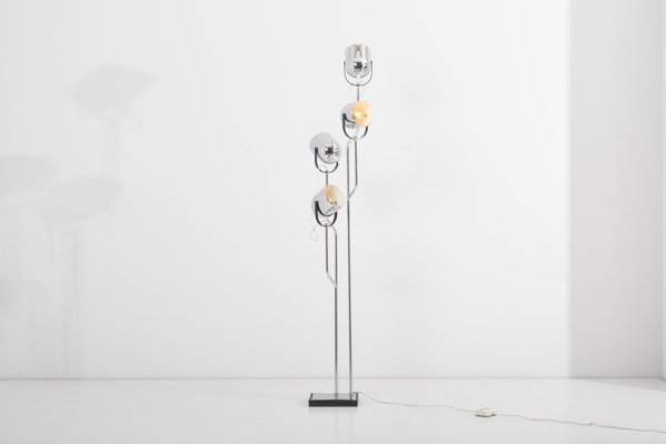 4 head floor online lamp
