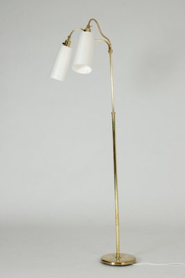modern brass floor lamp