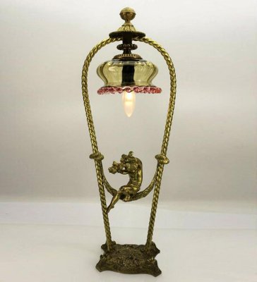 art nouveau table lamp