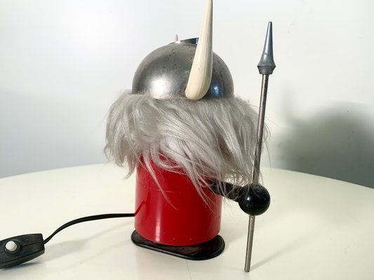 Mid-Century Italian Viking Table Lamp by Enea Ferrari for Lines