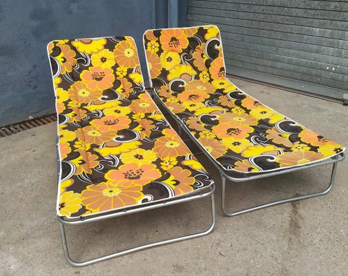 Vintage outdoor chaise cheap lounge for sale