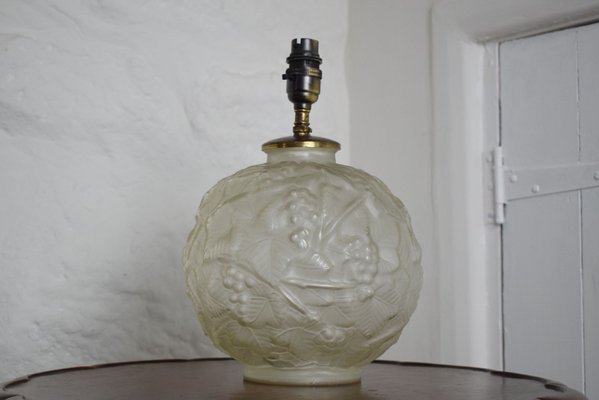 frosted glass table lamp