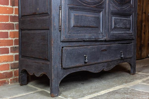 dark grey painted furniture