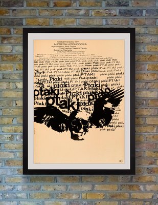 The Birds Poster By Bronislaw Zelek 1968 Bei Pamono Kaufen
