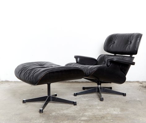 Charles and ray eames lounge chair and ottoman deals
