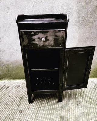 Vintage Metal Nightstands Set Of 2 For Sale At Pamono