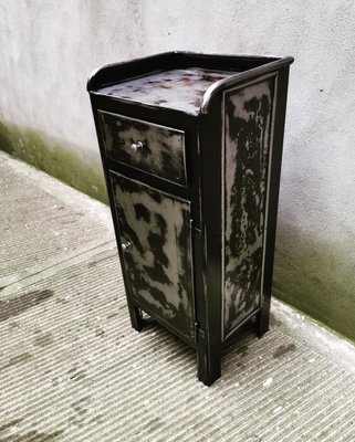 Vintage Metal Nightstands Set Of 2 For Sale At Pamono