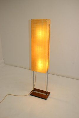 glass base floor lamp