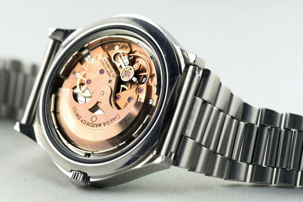 Large Yellow Seamaster Watch from Omega 