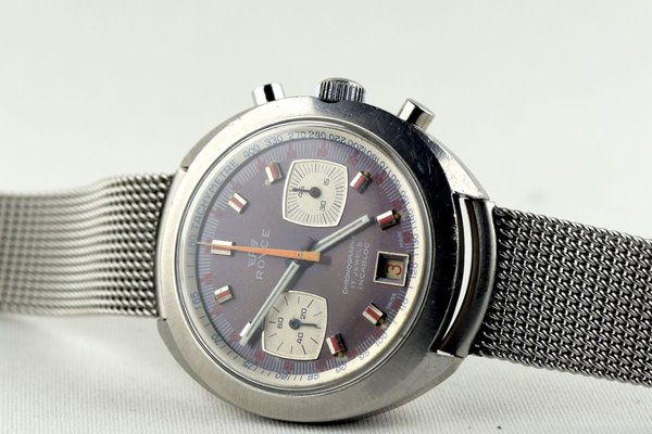 Montre Ancienne Royce Mécanique à Remontage Manuel - Bracelet Cuir - Occasion - Unisexe