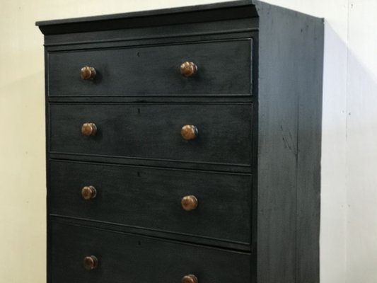 dark grey painted furniture