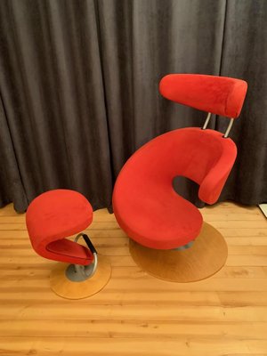 stokke orange peel chair