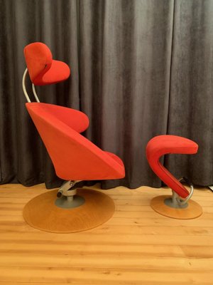 stokke orange peel chair