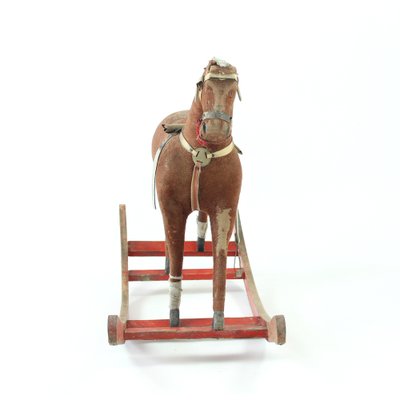 Cheval à bascule vintage sale
