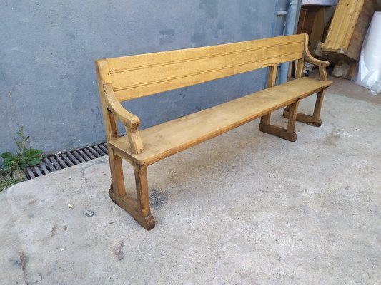 Antique Oak Church Pew For Sale At Pamono Antique Oak Church Pews For Sale
