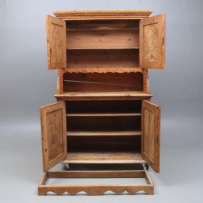 Antique Marbled Kitchen Cabinet For Sale At Pamono