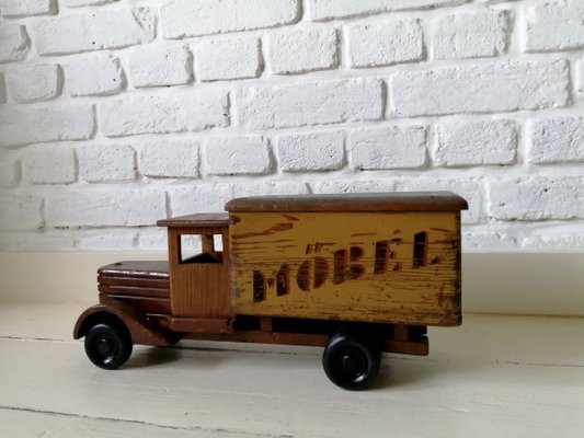 Vintage Wood Car Toy 1940s For Sale At Pamono