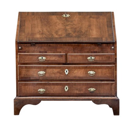 18th Century Danish Walnut Bureau Writing Desk For Sale At Pamono