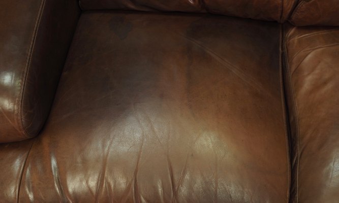 Mid Century Danish Leather Sofa For, Does Sun Damage Leather Furniture
