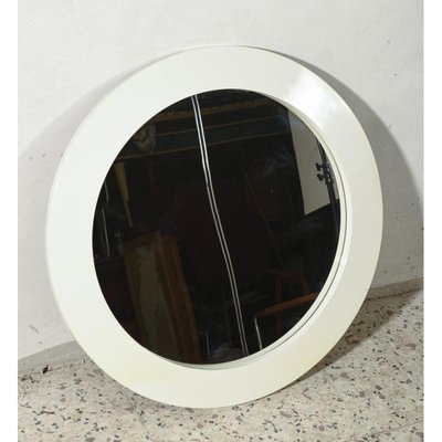 Modern Plastic Round Mirror With Flared Frame For At Pamono Modern Plastic Round Mirror With Flared, Ikea Round Mirror Singapore