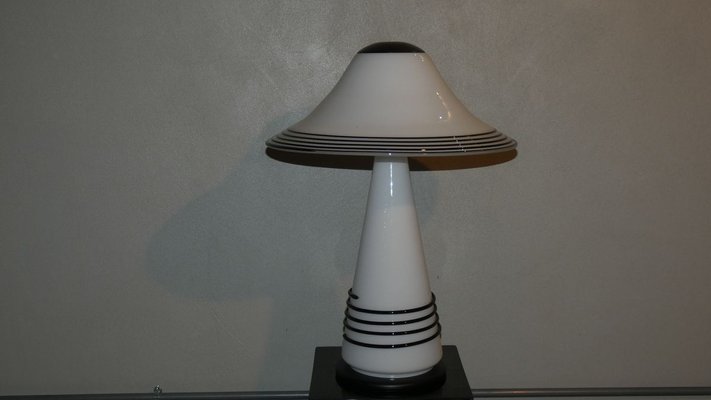 Vintage Murano Glass Table Lamp For, Retro Table Fan Lampada