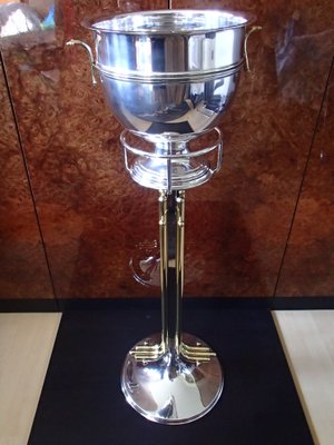 champagne cooler with stand