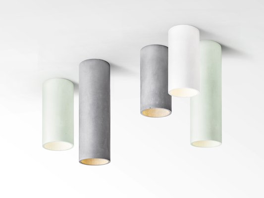 Cromia Ceiling Lamp 20 Cm in Sage Green from Plato Design