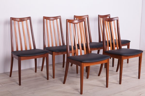 Teak Dining Chairs By Leslie Dandy, G Plan Dining Chairs Teak