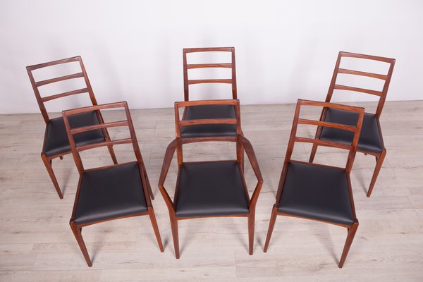 Mid Century Dining Chairs 1960s Set Of 6 For Sale At Pamono
