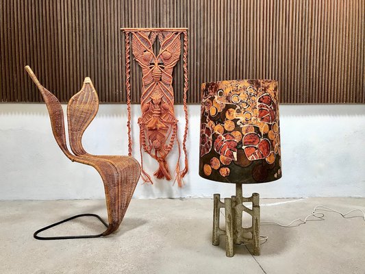 Ceramic sculpture lamp deals