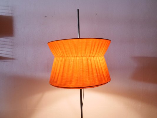Vintage Space Age Orange Floor Lamp For, Orange Standing Lamp Shade