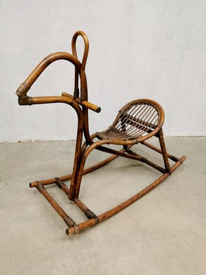 bamboo rocking horse