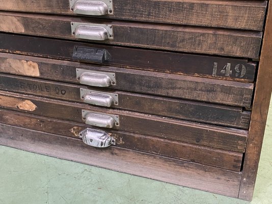 Oak Printer S Cabinet 1930s For Sale At Pamono