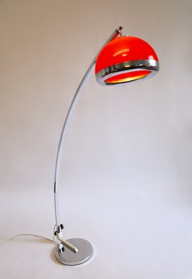 arc floor lamp mid century