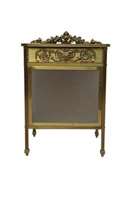 Nightstand with glass door deals