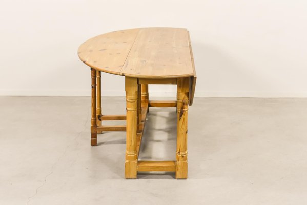 Queen Anne Period Yew Wood Gate Leg Table – Reindeer Antiques